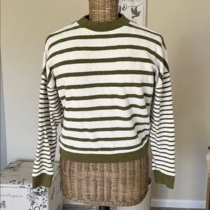 Madewell Loose Knit Crewneck Lightweight Sweater